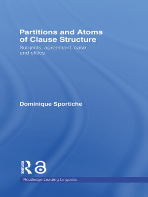 cover image of Partitions and Atoms of Clause Structure
